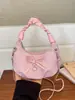 Llegada Nueva Primavera 2026 Bolso Cruzado Girly con Lazo de Corazón para Mujer Estilo Coreano Bolso con Cadena de Estrella Bolso de Mano Lindo Versátil