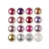 FULL BEAUTY novo transfronteiriço 16 cores de pó de glitter de grande capacidade para nail art, criando um efeito de espelho mágico nas unhas