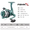 Precio Especial de Liquidación Recomendado Transfronterizo con Hilo de Pesca Incorporado de 200m Serie Nf Carrete de Pesca Básico Cabeza Electrochapada Rueda Giratoria