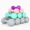 Dumbbell de cor para exercício de salto para mulheres, dumbbell para fitness, dumbbell fosco, equipamento de fitness masculino, uma geração de cabelo