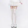 Meias Miu de Malha de Algodão Estilo Ballet para Mulheres Primavera e Verão Finas Respiráveis Meias JK Laço Doce Meias Lolita