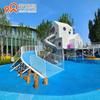 Chalet de Aventura Chalet del Bosque Acero Inoxidable Tobogán Personalizado Parque Infantil Exterior Planificación Diseño de Equipamiento de Diversión