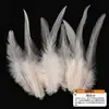 Plumas puntiagudas blancas de 4 a 6 colores, de fábrica, de 8 a 15 cm, accesorios para prendas, manualidades, decoración, bricolaje, hecho a mano.