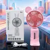Explosões transfronteiriças ventilador de mão pequeno flor desenho animado usb mini ventilador portátil de mesa presentes para estudantes atacado