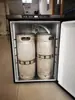 Máquina de cerveza artesanal de doble cabezal, máquina de cerveza de barril refrigerada por aire, máquina de cerveza de barril comercial, equipo de dispensación y refrigeración de cerveza Kegerator refrigerado por agua