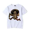 Nueva Camiseta de Marca para Hombre 2024 para Hombre Día de Muertos Falda Divertida
