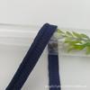 1 cm de malha de cor sólida fita cor fita tira roupas manguito borda tira gola traseira tira chapéu roupas infantis calças borda