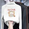 Ropa interior térmica para niñas con forro polar, cuello alto medio, top cálido para niños mayores, ropa interior de otoño e invierno, camiseta de manga larga para estudiantes, ropa para niños