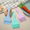 Brocha de Silicona de Color Sólido Moderna y Simple, Barra Uniforme para Untar, Brocha para Barbacoa, Duradera para el Hogar, Portátil para Exteriores, Herramientas de Cocina