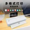 Impressora Térmica Portátil A4 para Uso Doméstico, Pequena Impressora Bluetooth Sem Tinta Que Conecta a Celulares para Lição de Casa, Provas e Documentos de Estudante