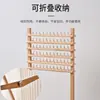 Estante de Carretes de Madera, Hilo de Coser Plegable, Hilo de Cera, Estante de Almacenamiento de Carretes de Hilo, Estante de Carretes de Hilo de Madera Transfronterizo, Estante para Pelucas