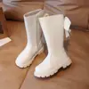 Botas para Niña 2026 Otoño Nuevo Estilo Moda Infantil Botas de Princesa para Niña Pequeña Botas Largas Botas Altas Botas de Piel Botas Individuales con Estilo