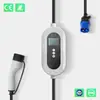 Pistola de Carregamento Padrão Europeu Tipo 2 7Kw Carregador AC para Veículos de Nova Energia Evcharger Estação de Carregamento Transfronteiriça