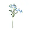 Ramo Simuladode Flores Pequeñas de Paulownia 60cm Arreglo Floral DIY Hecho a Mano Decoración para el Hogar Accesorios para Fotografía Dormitorio de Invitados Adornos
