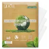 Hojas de Lavandería Sin Fragancia Odm Transfronterizas, Fragancia de Larga Duración, Hojas de Burbujas Suavizantes y Limpiadoras, Bolsas de Papel Kraft, Hojas Quitamanchas, Oem Personalizado