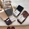 Tongxingyuan Dulce Otoño Nuevo para Niñas Pantalones Casuales Base de Empalme de Estilo Occidental Coreano para Niños Primavera y Otoño