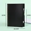 Cuaderno A5 Color PP con Espiral Páginas Interiores Rayadas Cuaderno Espeso de Oficina Premio para Estudiantes Cuaderno con Espiral Impreso Logo