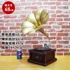 Decoración retro americana para el hogar, mueble de vino para sala de estar, mueble de TV, modelo de fonógrafo de hierro grande