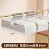 Cabide dobrável de várias camadas para calças para guarda-roupa doméstico, multifuncional antiderrapante, sem marcas, economizador de espaço