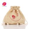 Bolsas de Regalo de Arpillera Multicolores con Cordón, Bolsas de Regalo de Arpillera Navideñas, Bolsas de Arpillera Personalizadas con Acabado de Lujo