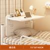 Mesa de cama, escritorio de computadora, mesita de noche plegable, dormitorio, cama superior, mesa colgante lateral para estudiantes universitarios, mesa pequeña colgante