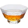 Lugar de fábrica patrón de ojo de martillo japonés taza de té pequeña vidrio resistente al calor tazón de té pequeño taza de té maestro Taza individual juego de té kung fu