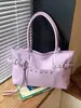 Bolso Tote de Hombro Único de Calidad de Lujo Ligero Estilo Coreano de Nicho, Gran Capacidad, Bolso de Axila de Moda y Versátil para Viajes Diarios de Mujeres