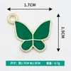 Acessórios diy joias desenho animado coreano borboleta liga de óleo colar pulseira pingente único acessórios atacado transfronteiriço