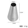Boquilla Decorativa de Agujero Redondo de 9 Piezas Amazon Boquilla Decorativa para Macarons Boquilla para Escribir Acero Inoxidable 304 Juego de Herramientas para Hornear
