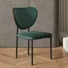 Silla de Comedor Estilo Italiano Vintage para Uso en Casa, Silla Eames de Lujo Ligero con Respaldo, Madera Maciza, Adecuada para el Hogar o la Oficina, Retro, No Requiere Ensamblaje
