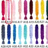 Peluca de Fibra Química Trenzas Grandes para Hombres y Mujeres Extensiones de Cabello Personalizadas 165g 41Pulgadas X-Pression Trenzas Cabello