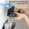 Estante de Almacenamiento Estante Baño Inodoro Ducha Gel de Baño Estante de Almacenamiento de Pared Sin Taladro