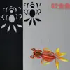 Cartón para envolver flores accesorios para el cabello bolsa de papel con dibujos accesorios papel adhesivo plantilla de papel casera cartón blanco corte de flores broche