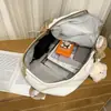 2025 Nova Mochila Mochila com Letras Mochila Casual Mochila de Alto Valor Mochila Bolsa Escolar para Estudante Grande Capacidade