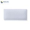 Nuevo estilo nórdico vajilla blanca pura simple moderna Plato tazón alto grado relieve comercial cerámica vajilla traje