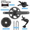 Kit de transmissão Jubilee SHIMANO CUES U4000 para mountain bike, 1*9 velocidades/2*9 velocidades