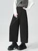 Calças pantalona de veludo cotelê, calças casuais de perna reta para mulheres, nova coleção outono/inverno 2026, relaxadas e casuais, calças cropped de perna larga