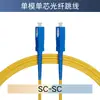 Cabo de Fibra Óptica Patch Cord para Rede de Grau Carrier Monomodo Fibra Única Sc para Lc para Lc para Sc para Fc para St 123510m