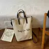 2026 Nuevo Bolso de Hombro Cruzado Tote de Lona de Gran Capacidad Casual de Otoño para Mujer, Bolso de Mano para Ir a Clase