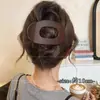 Pinza Retorcida de Lazo Estilo Coreano para Mujer, Pinza de Garra de Paua de Alta Gama, Pinza para el Cabello Segura y No Dañina para la Parte Posterior de la Cabeza, Accesorio para el Cabello