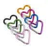 Fabricante Hebilla de Aleación de Aluminio en Forma de Corazón DIY para Ropa Infantil Gancho Mini en Forma de Corazón para Bolsos Pequeños