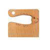 Utensilios de cuchillo de fruta de plástico no lastiman las manos jardín de infancia educación temprana especial juguete para niños juego de cuchillos de cocina fruta juego de tres piezas