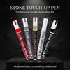 Producto más vendido transfronterizo: Plumón de pintura impermeable, resistente a la decoloración, de 3 mm y gran capacidad para reparar y volver a escribir inscripciones en lápidas