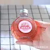 Botella de Vidrio Personalizada Patrón Vertical Botella para Bebidas Jugo de Ciruela Verde Botella para Licor Botella Pequeña Clásica para Vino Fabricante Etiqueta Adhesiva al por Mayor