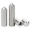 201304 Conjunto de Parafusos Sextavados de Aço Inoxidável Sem Cabeça 3M4M5M6M8M10M12