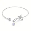 Popular, de Moda y Exquisito Collar Gargantilla Sencillo, Lujo Accesible Collar con Corazón de Pedrería, Elegante Europeo y Americano, Versátil y Brillante