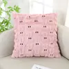 Funda de Almohada de Conejo de Pascua Nueva Transfronteriza Funda de Cojín de Felpa Decoración Divertida para Fiestas Funda de Cojín para Sofá de Sala de Estar