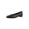 Sapatos Femininos de Couro Genuíno Estilo Coreano Minimalista com Salto Escondido de Pele de Cordeiro, Confortáveis, Salto Baixo, Bico Redondo, para o Dia a Dia, Primavera 2026, Boca Rasa