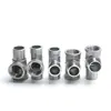 Acero Inoxidable 201 Codo con Rosca Macho y Hembra Conector de Rosca Exterior para Tubería de Agua Rosca Directa Interior y Exterior Accesorio para Tubería de Calentamiento de Agua 4
