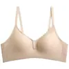 Popular ropa interior sin costuras de comercio exterior transfronterizo para mujer, mejora los bustos pequeños, hace que los bustos grandes parezcan más pequeños, sujetador inalámbrico delgado anti-caída